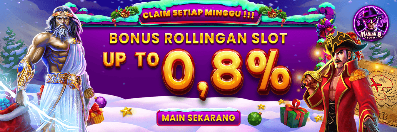 Bonus Mingguan Slot